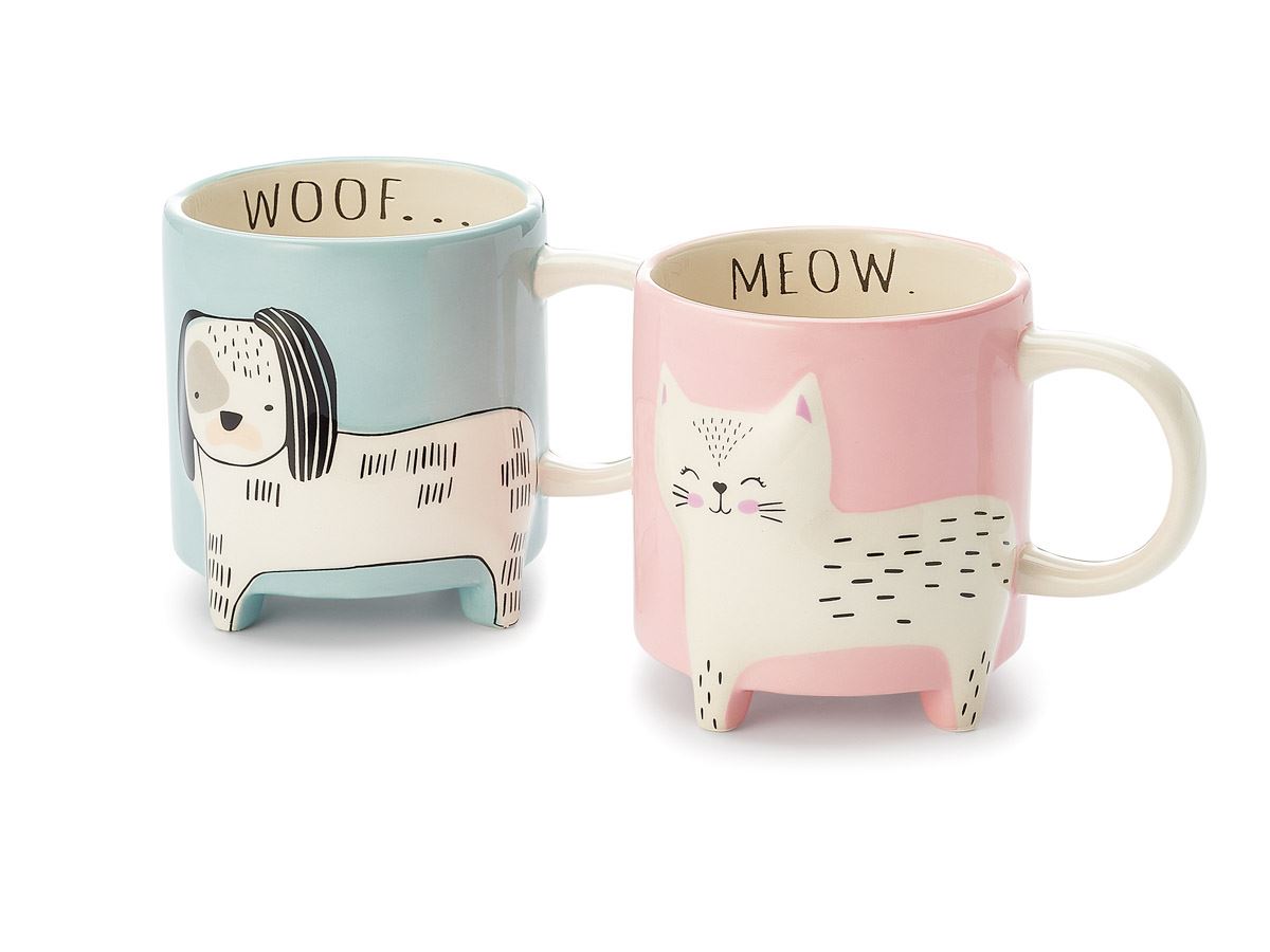 Tass Leni Katze Meow mit 3D Füßen