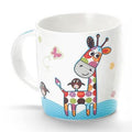 Bunte Giraffentasse