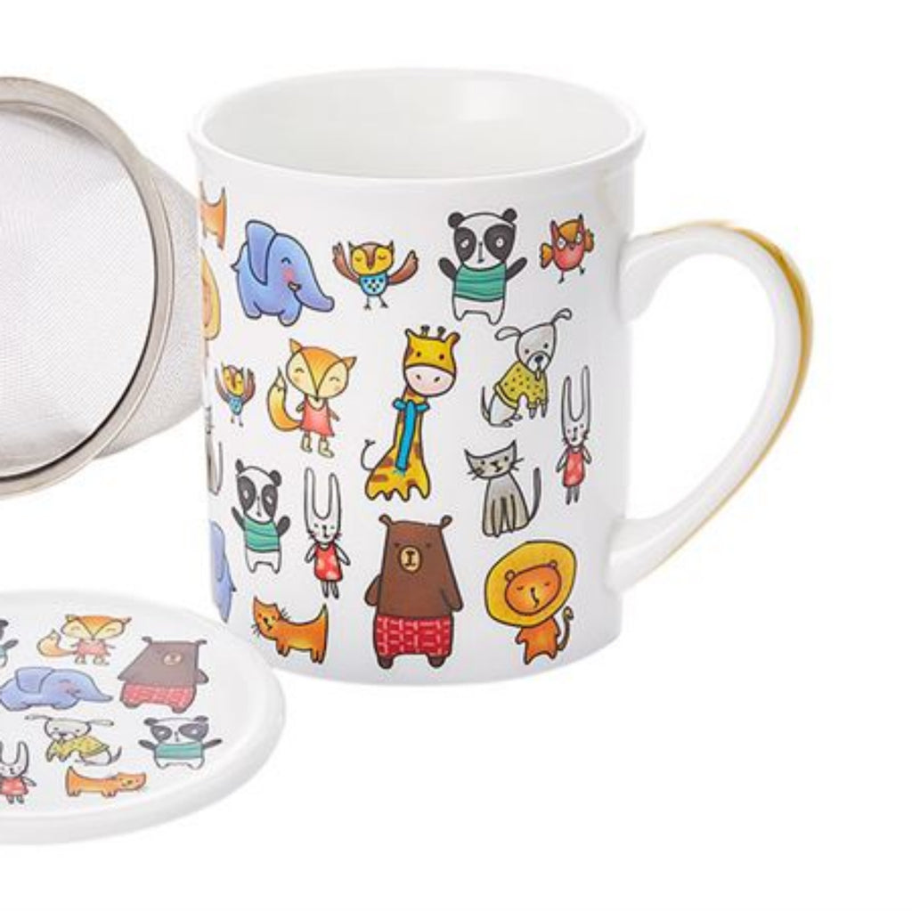 bunte Tiertasse
